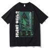 Horror Game Fun Silent Hill 2 Graphic T Shirts Male Rock Oversized Tees Men Women Vintage Casual Tshirt Men's Cotton T-shirts