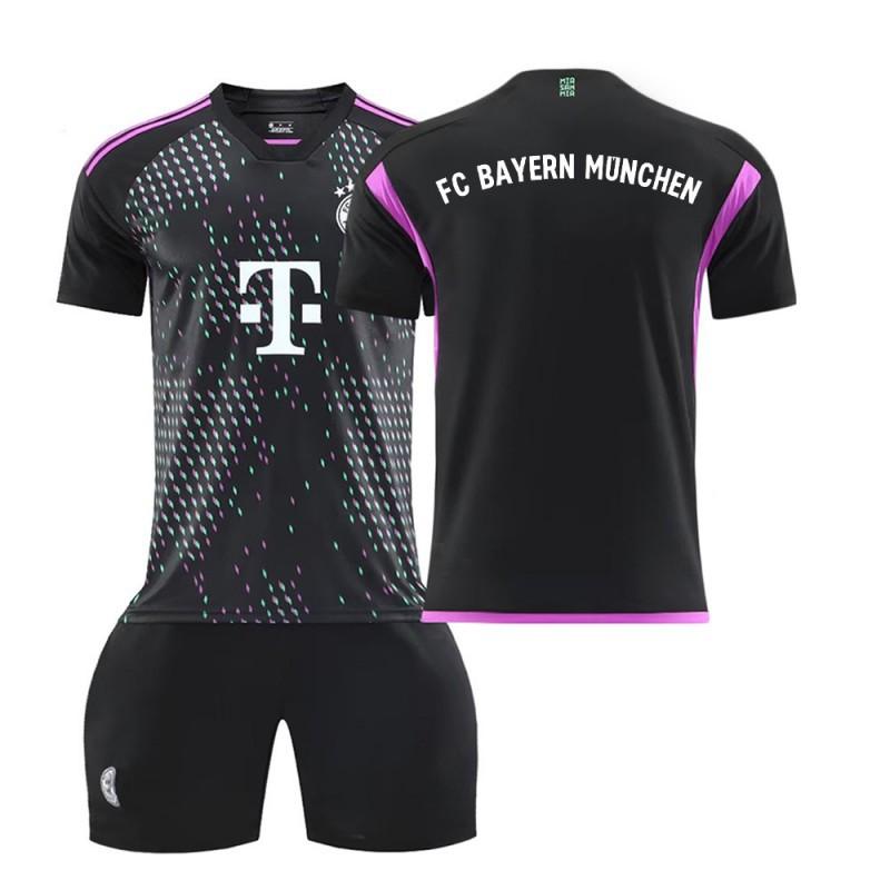 

2324 Season Bayern Away Black Football Jersey No. 10 Sanet 25 Muller 13 Shubo Motin Children s Clothing 26#