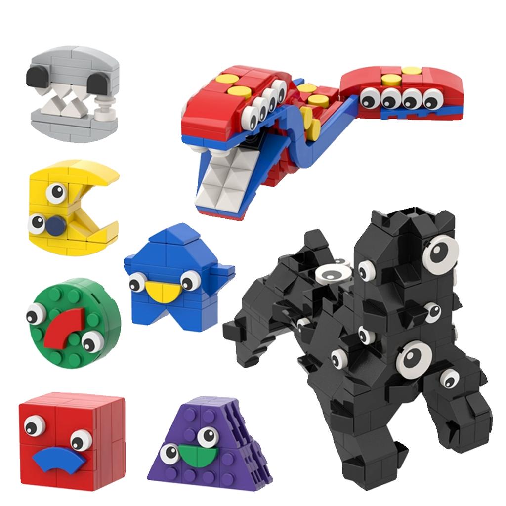 Elegant Box Hot The Amazing Digital Circus Pomni Jax Joker Rabbit Building Block Set DIY Model Toys Kids Birthday 2024 Gift