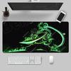 Tappetini Mouse Anime Demon Slayer Kimetsu No Yaiba Tappetino Mouse Gaming Laptops Tastiera Deskmat Accessori PC Protezione Scrivania Tappetino Gamer