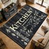 Barber Shop sign Pattern Carpet Black Living Room Bedroom Household Items Room Sofa Floor Mats Doormat Anti-slip Rug lounge