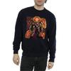 Marvel Mens Avengers Infinity War Hulkbuster Blueprint Sweatshirt