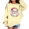 Children's Fashionable Casual Long-sleeved Loose Christmas Print Pullover Sweatshirt