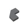 Non-Toxic 100Pcs Moc Flat Tiles 27263 Tile Modified 2 X 2 Corner With Cut Corner Diy Enlighten Block Bricks Compatible With Assembles