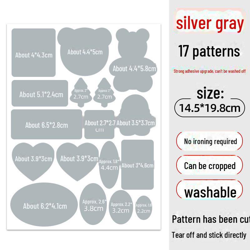 High-End Washable Self-Adhesive Down Jacket Repair Patch