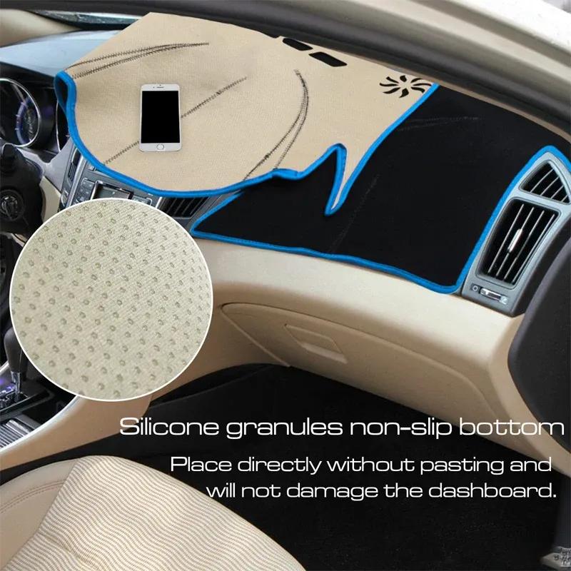 For Porsche Cayenne 2018- Car Dashboard Mat Dash Cover Central Control Pad  Nonslip Cape Sunshade Accessories