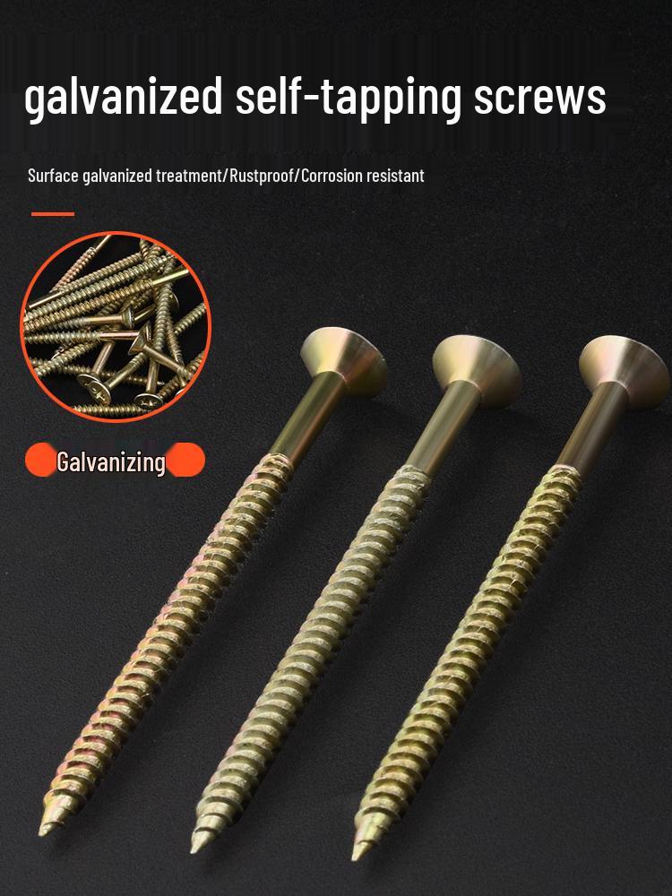 Gypsum Board Self-Tapping Expansion Screw and Plug Set