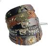 Heart Shaped Cowboy Hat Horse Head Leather Accessory Western Cowboy Hats Vintage Big-edge Gentleman Cowgirl Jazz Hat Holidays