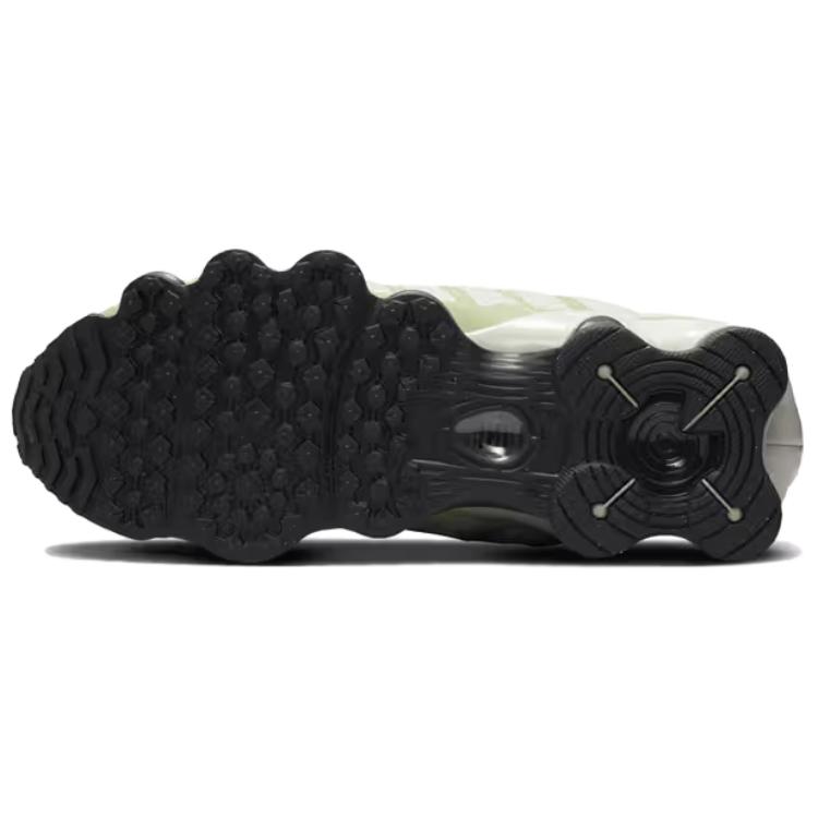 Nike  Shox TL Light Bone Olive Aura Women Sneakers Cream Metallic-Silver Off-Noir FV0939-002