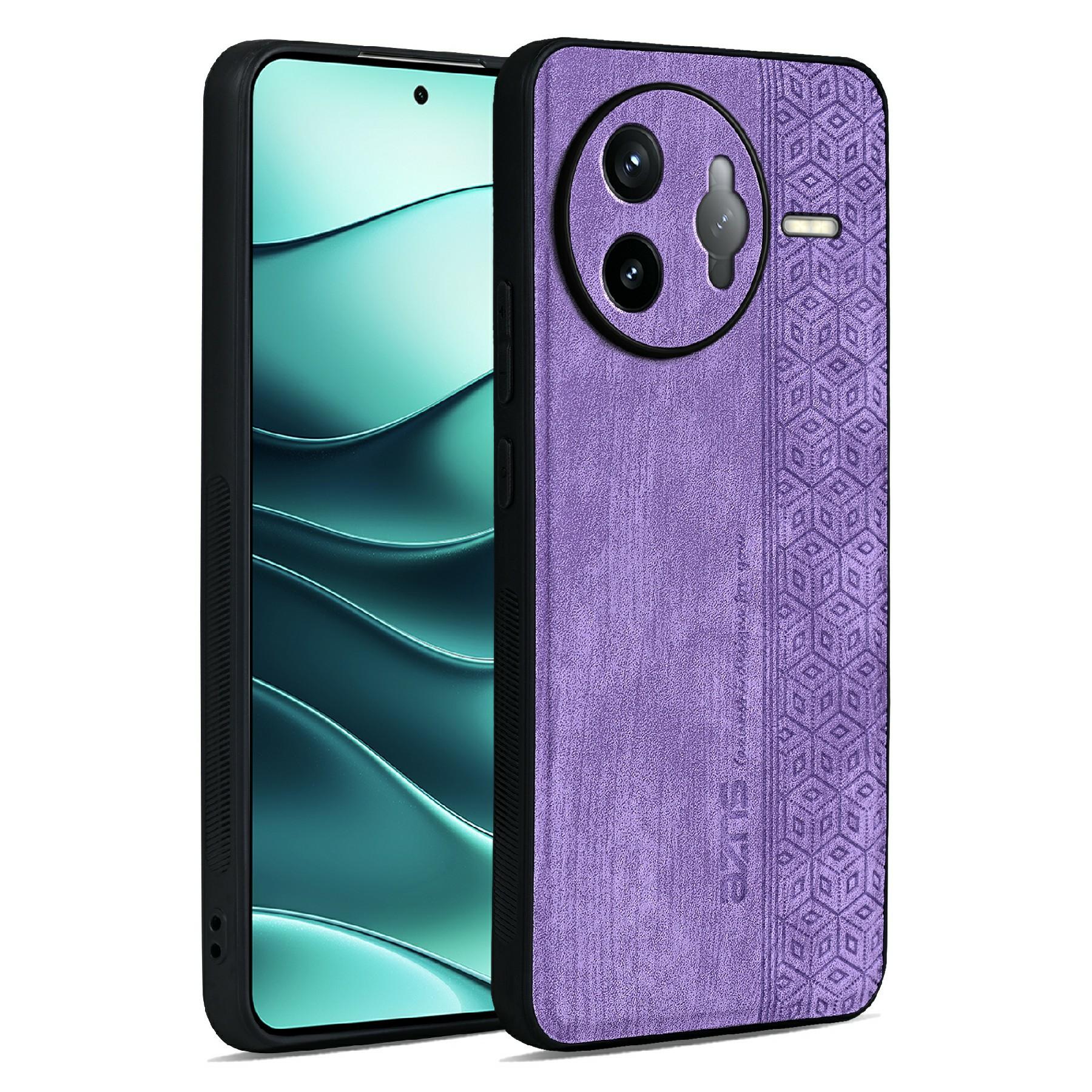 

AZNS For Xiaomi Poco F7 Ultra 5G/Redmi K80 Pro 5G Case Protective PU Leather Covered TPU Phone Shell E