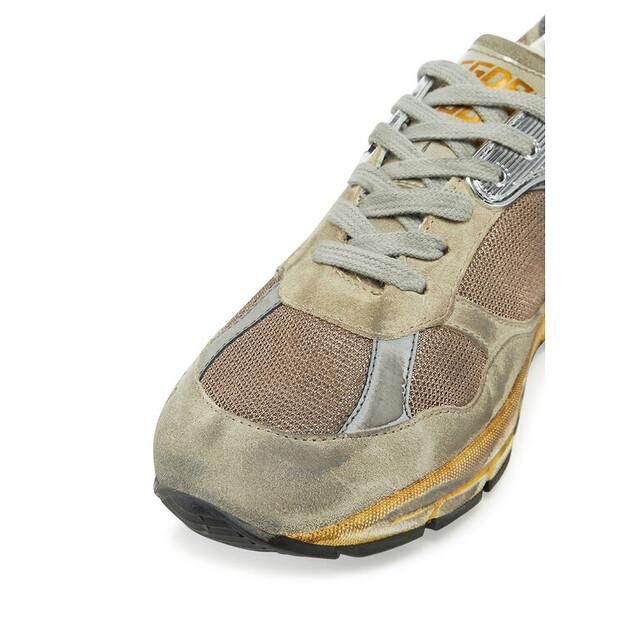 Мужские кроссовки GOLDEN GOOSE Беговые папа gmf00199.f003271.81751 серые