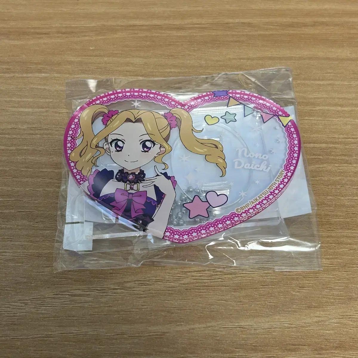 

Aikatsu Nono Pompon Crepe Picuria Heart Acrylic Marion Im Star