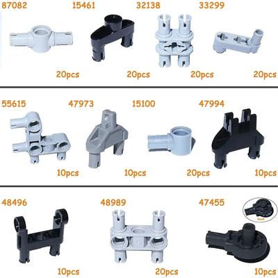 Non-Toxic Technical Part Moc Pins Connectors Bolted Connection Building Blocks 15100 87082 48989 32138 55615 15461 33299 48496 47455 47994