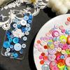 600-Mixed Size Holes Round Buttons, Perfect for Doll Clothes,Baby Buttons,circular Sewing Button DIY Home Decoration Accessories