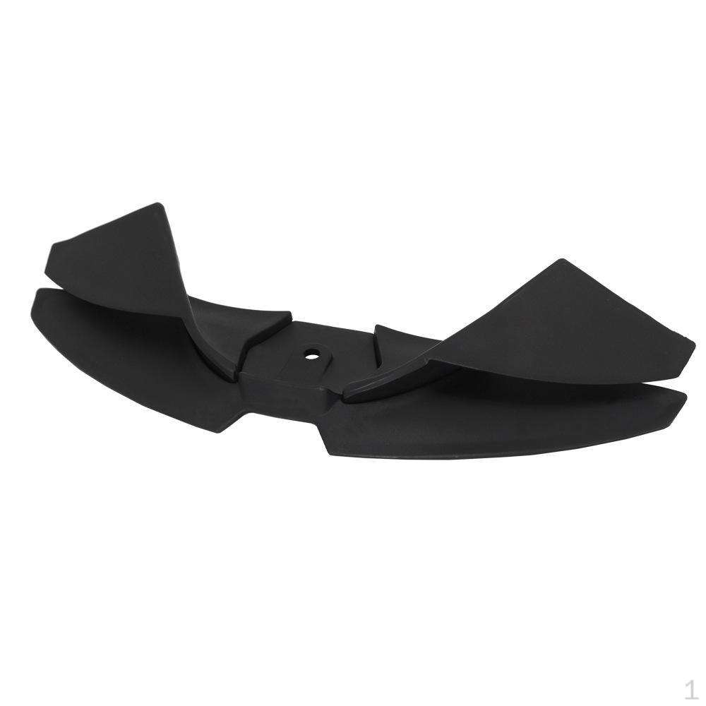 

Aerodynamic Wing, Motorcycle Front Spoiler Kit, Wing Deflector for Black