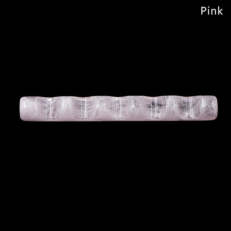 5 Grids Acrylic Nail Art Brush Rack Shelf Painting Pen Rest Holder Stand Colorful Uv Gel Brush Display Holder Manicure Salon