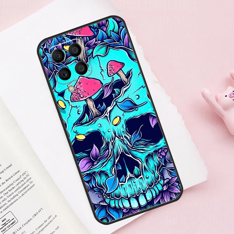 Wild Forest Mushroom Case For Samsung Galaxy M51 M55 M35 M15 M56 M36 M16 M06 M13 M33 M53 M12 M32 M52 M14 M34 M54