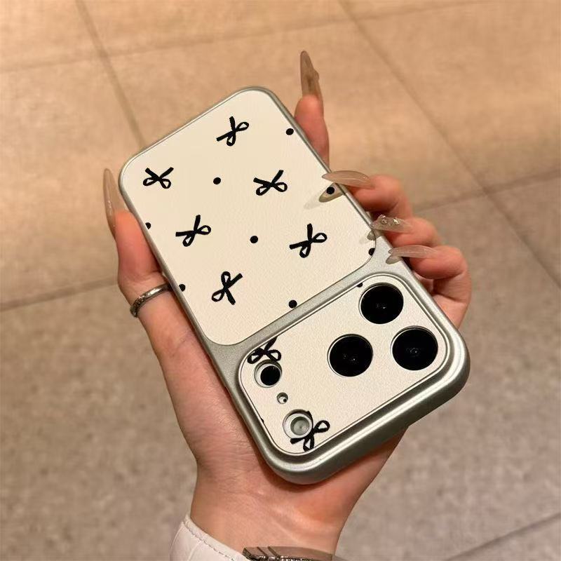 Second Change Is Suitable for 17promax Mobile Phone Case 16pro New 15 Cortex 14 Large Windows 13 Polka Dots 12x