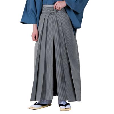 Waschbarer Hakama für Pferde Fine [Kyoetsu] Reiten, Streifen, Herren (SS, Schwarz)