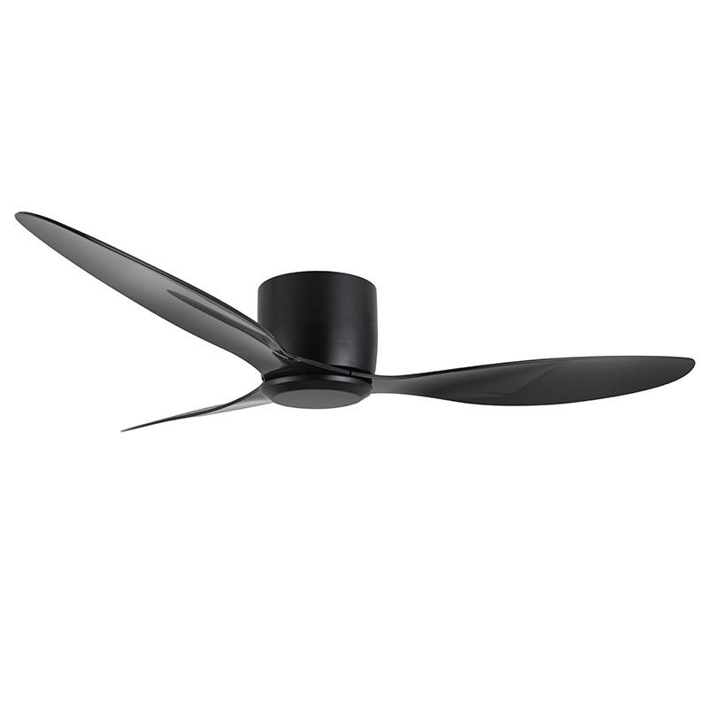 Nordic Minimalist LED Ceiling Fan with Remote Control for Living Room, Study, or Restaurant