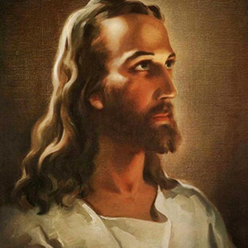 

5D Ручная алмазная живопись Мозаика Работа Бог Полный дрель Кваре / Круглый Алмазный Вышивка Подарок или Украшение