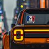 France Football Autoaufkleber Wasserabweisend LKW Auto Fenster Stoßstange Tankdeckel Karosserie Styling Ornament Vinylaufkleber
