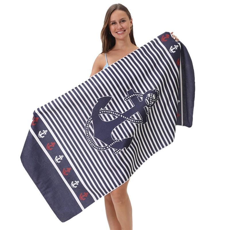 Euro Dollar U.S. Dollar Microfiber Beach Towel Custom Digital Printing Enlarged Towel Bath Towel