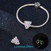 Charms Original Copper Plated Romantic Crown Skull Beads Fit Bracelet Diy Gift Women Delicate Jewelry Accessory