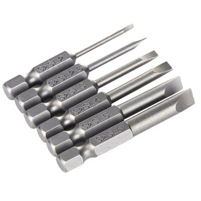 Screwdriver Bit 2.0-6.0mm 50mm Accessories Electric Drills