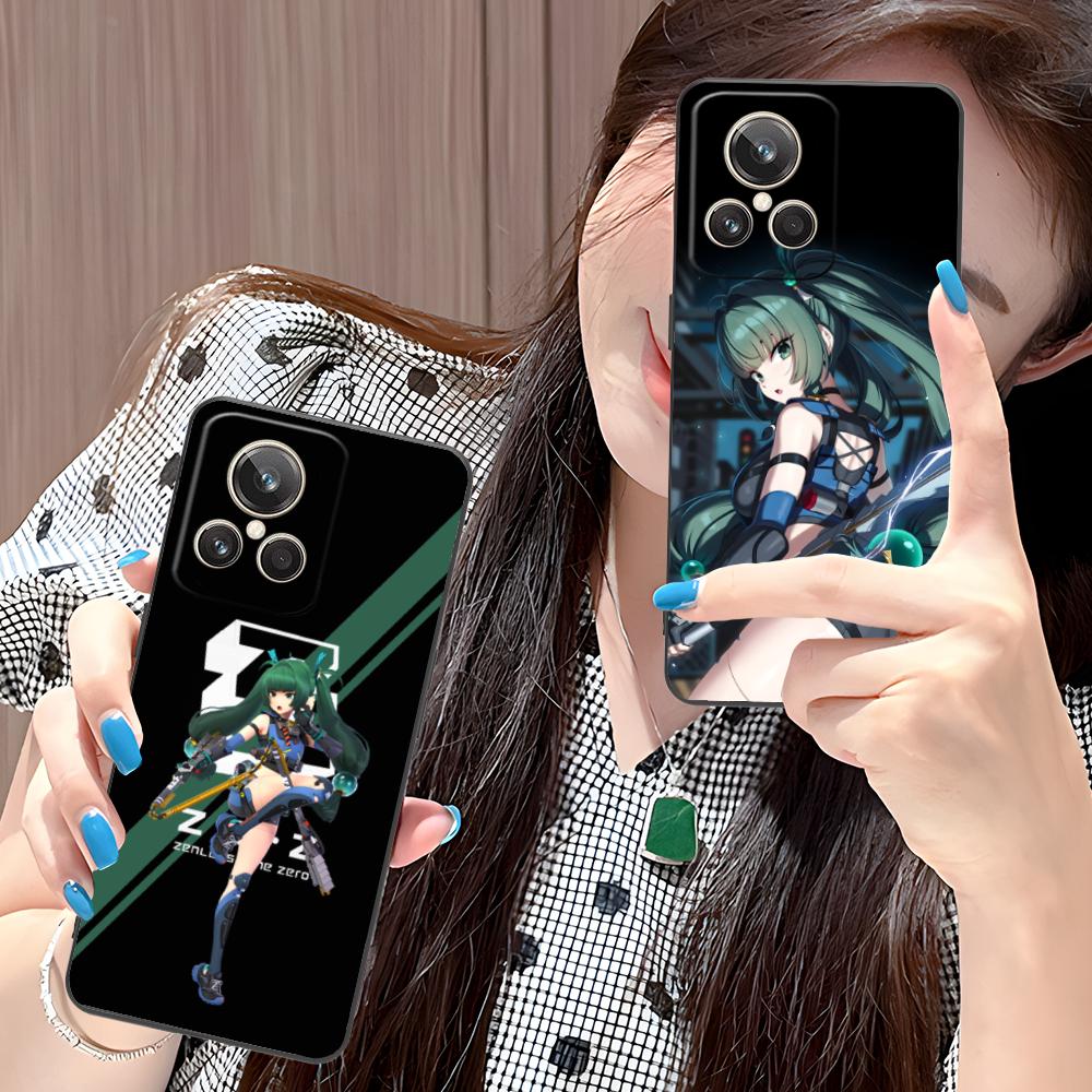 Zenless Zone Zero QingYi Phone Case for Realme 15 14 13 12 11 10 9 Pro Plus T i Lite 5G Colorful Printing Cover Cover Smartphone