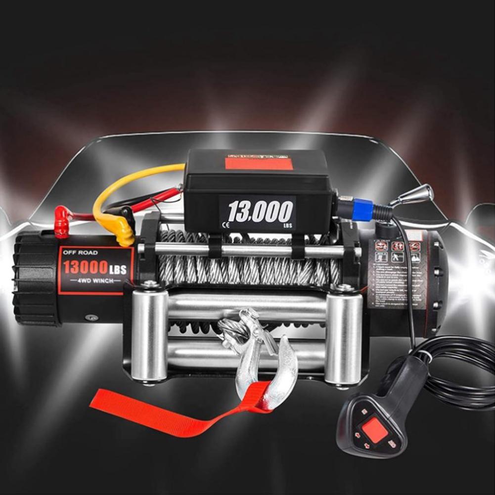 Electric Winch Remote Control Controller 3 Prong Winch Controller Replacement for Car Off‑Road Vehicle