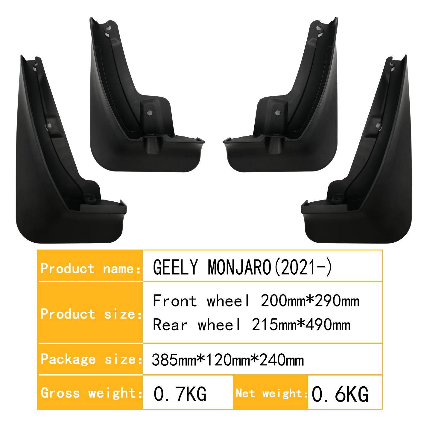 

Geely Xingyue L MONJARO 2021 Кросс-бордерное крыло автомобиля