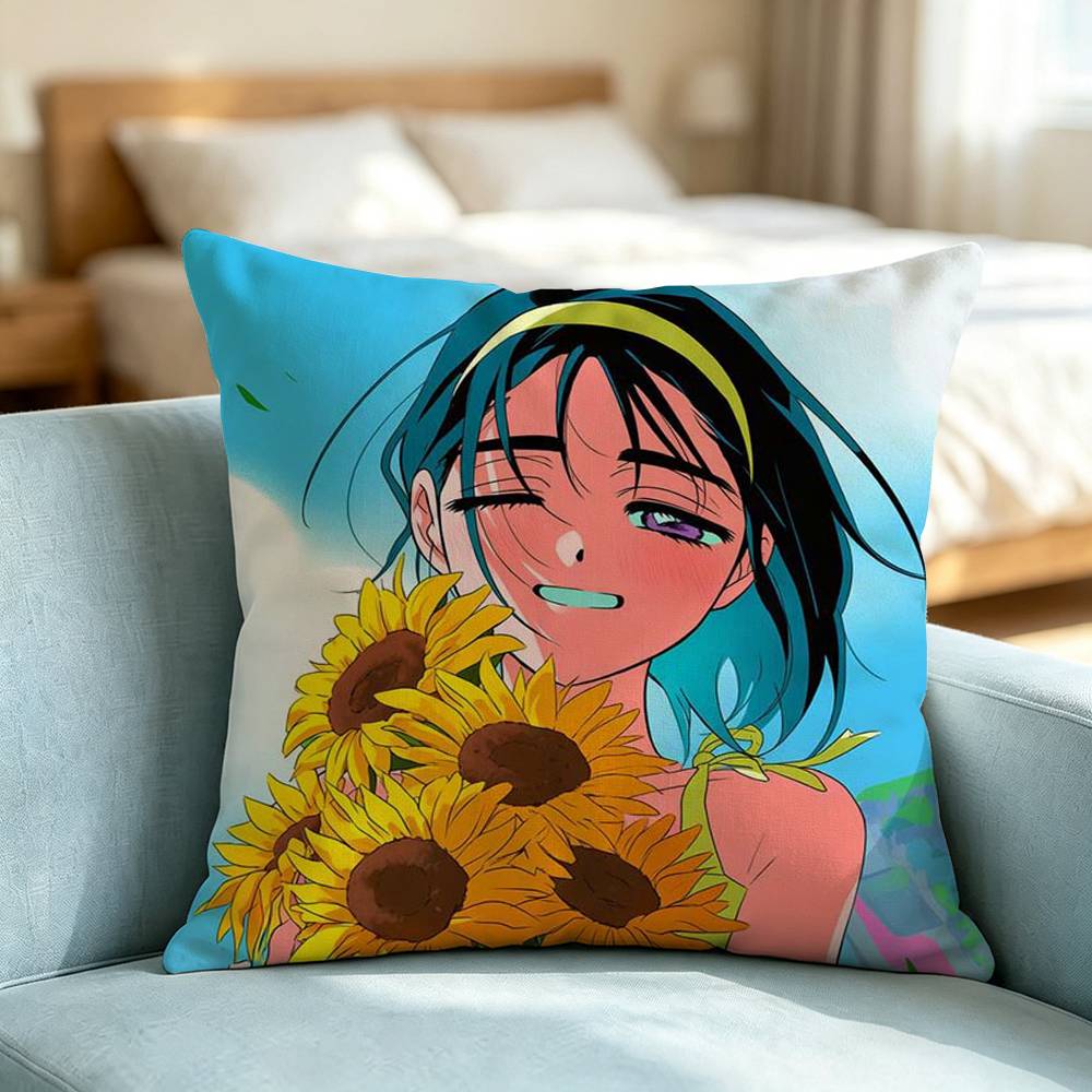 Alien Stage-E Sua-A Square Double-Sided printed Pillow Case Bedroom Bedside Pillow Sofa Cushion Cover Gift