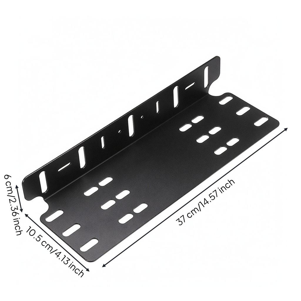 Registration Plate Mount Easy Installation Bracket No