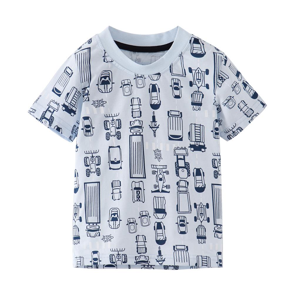 

Summer boys short-sleeved children s T-shirts summer children s T-shirts 100