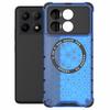 For Xiaomi Redmi K70E 5G/Poco X6 Pro 5G Magnetic Phone Case Honeycomb TPU+PC Back Cover