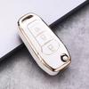 Tpu Smart Key Cover For Ford F-150 F-250 F-350 Explorer Ranger Ka Fiesta Mondeo Tpu Car Key Shell Case Holder Key Chain Set