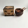 Bowls For Serving Dishes Wooden Wood Reusable Bowl Serving Utensils Natural Bowls Breakfast Party