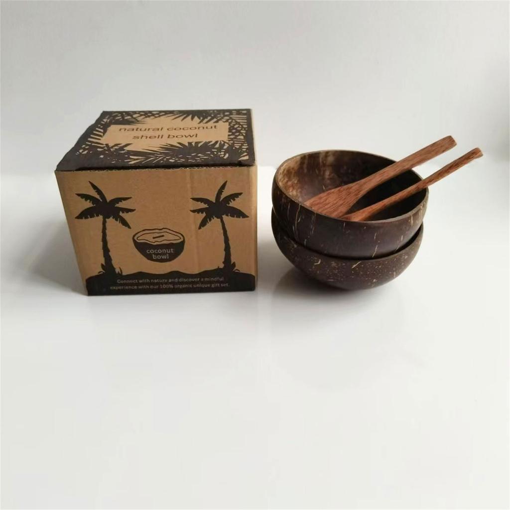 Bowls For Serving Dishes Wooden Wood Reusable Bowl Serving Utensils Natural Bowls Breakfast Party
