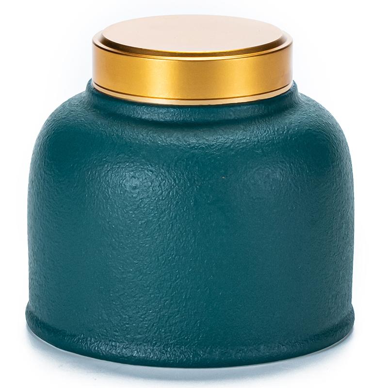 Carrito de té de cerámica, contenedores para té Tieguanyin, caja de té de viaje, tanque de almacenamiento, tarro de té sellado, lata de café, organizador de especias y dulces