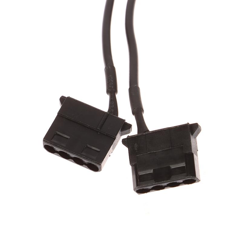 1Pc 1 To 2 4 Pin Usb Cable 12V To 5V Computer Case Fan Power Supply Fan Power Switch Adapter Cable With On Off Switch