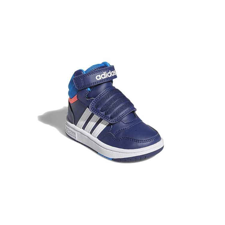 Adidas Neo Hoops Mid Abrasion Resistant High top Toddler Shoes Infant And Toddler GW0406
