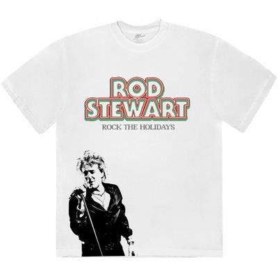 T-shirt Rock The Holidays unisex per adulti di Rod Stewart