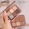 Mirage Butterfly Shadow Six-color Eyeshadow Disc Clear and Versatile Low Saturation Matte Nude Fine Flash Novice Eyeshadow Disc