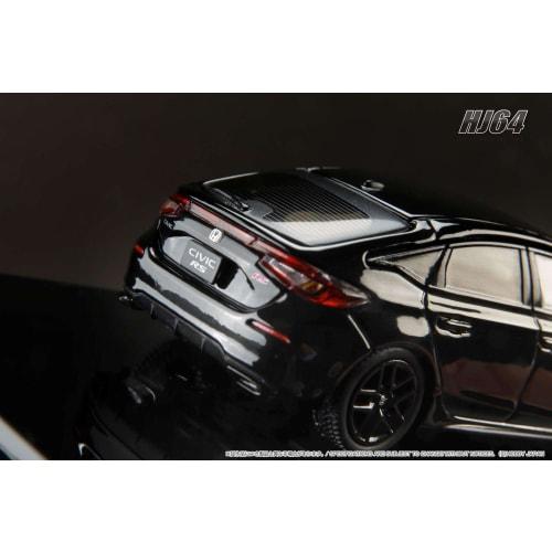 Hobby Japan HJ64 1/64 Scale Honda Civic RS Crystal Black Pearl Finished Model HJ642046ABK