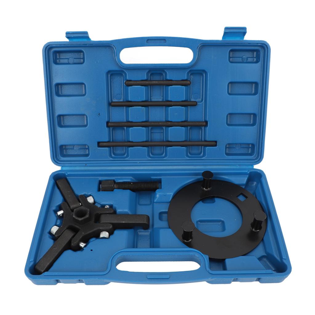 Harmonic Balancer Puller Set Carbon Steel Adjustable 3 Jaw Damper Pulley Puller Replacement for