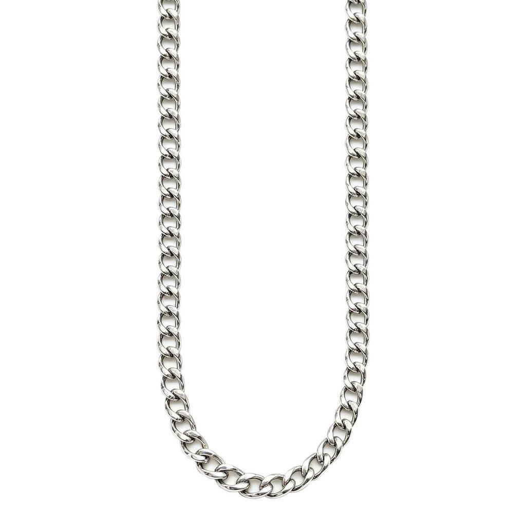 Basic Chain Men's Necklace, Cuban Chain Men's Hip-hop Chain Decoration, Couple Versatile Cool Handsome Accessory
