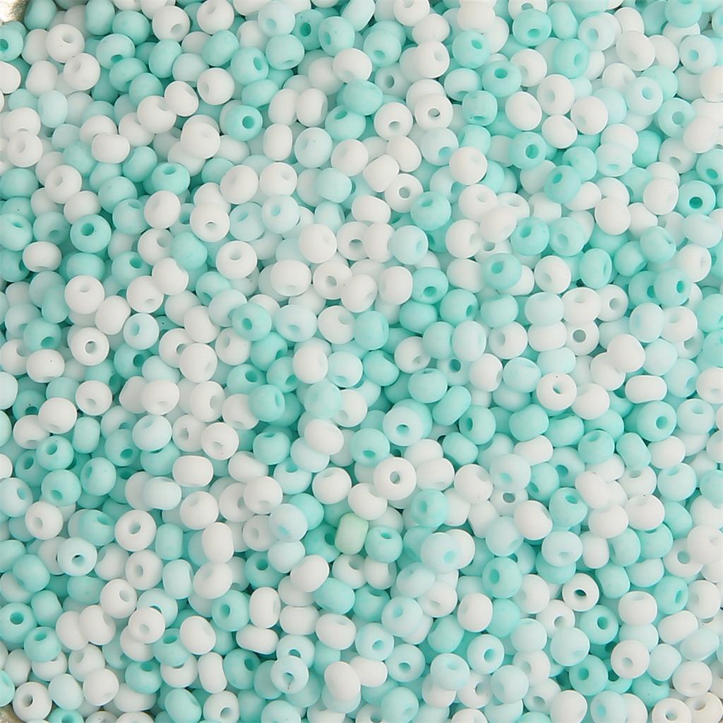 450G High Quality Seed Beads Macarons Frosted Polish Glass Beads for Bracelet Necklace DIY Jewelry Accessoreis Making