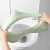 Wasserdichte Weiche Toilettensitzauflage Badezimmer Waschbar Closestool Matte Polsterkissen O-Form Toilettensitz Bidet Toilettenabdeckung Zubehör