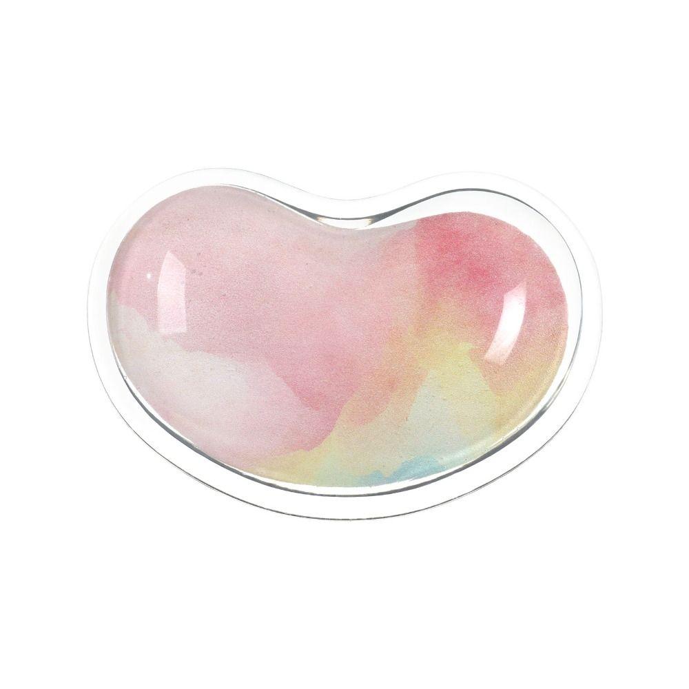 Summer Heart-Shaped Colorful Hand Pillow Wrist Rest Pad Silicone Gel Wrist Support